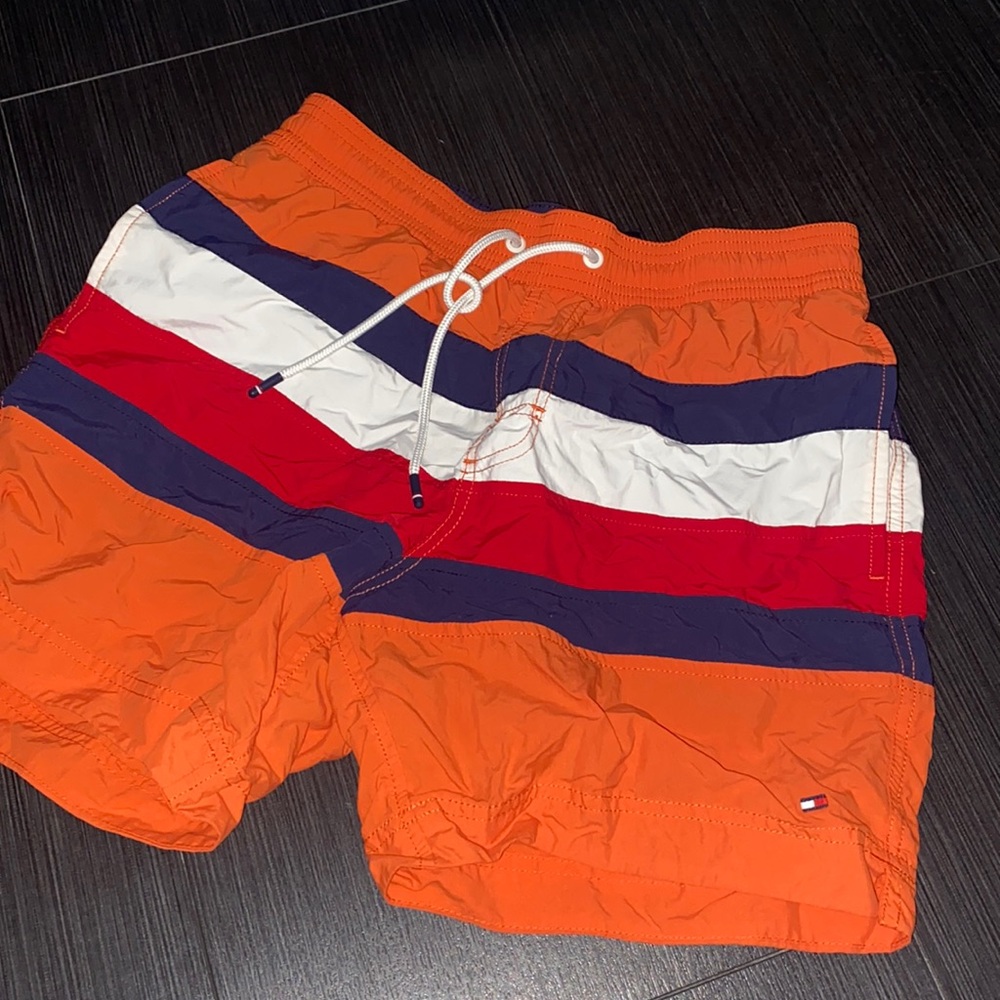 Mens sm Tommy Hilfiger swim trunks